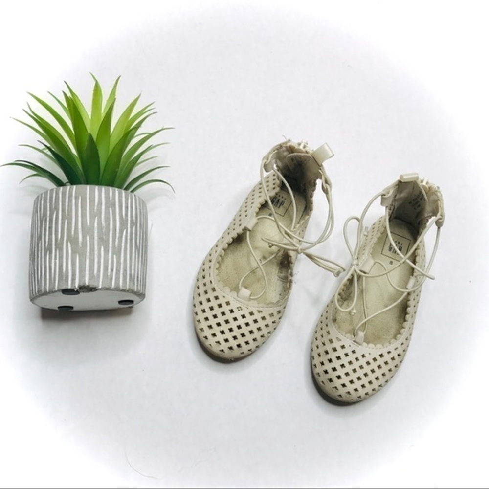 GAP Girls Ballerina Style Cutout Flats